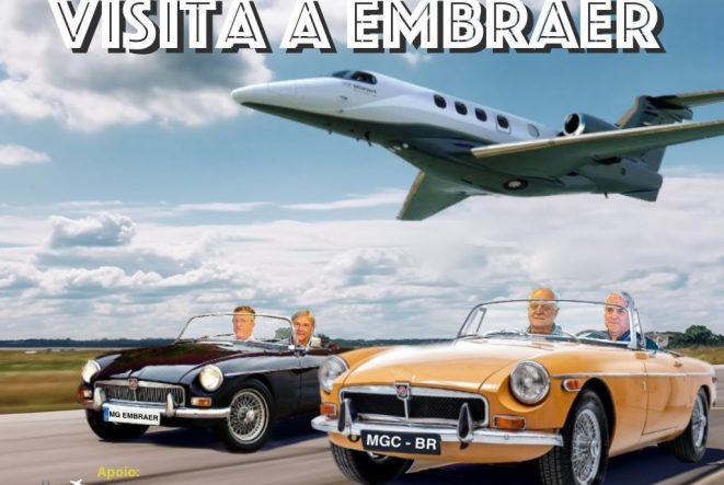 Destination SJC apoia: Visita do MG Clube à Embraer